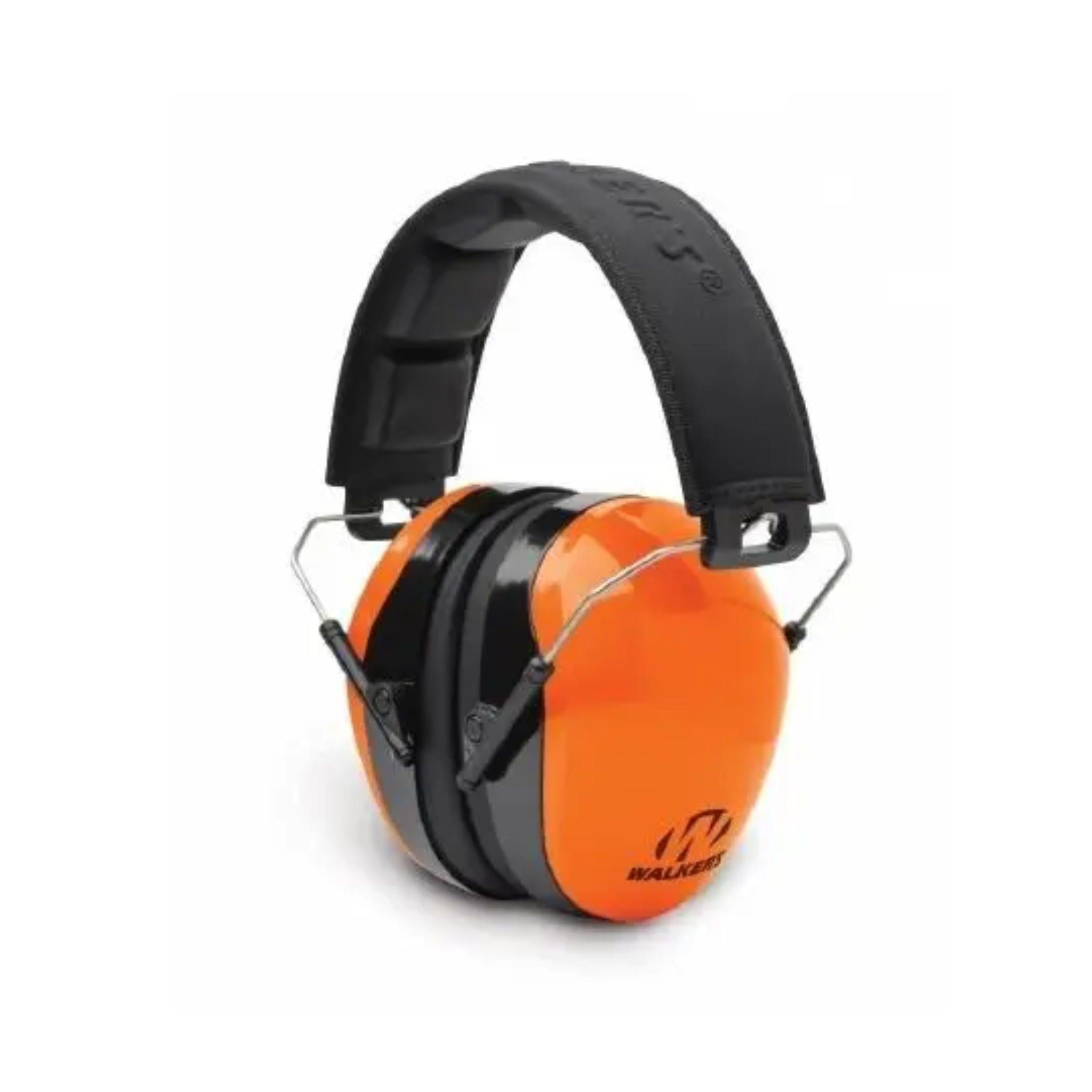 Walker's GWP-DCPM-BO Dual Color Passive Muff Embossed Headband, Blaze Orange