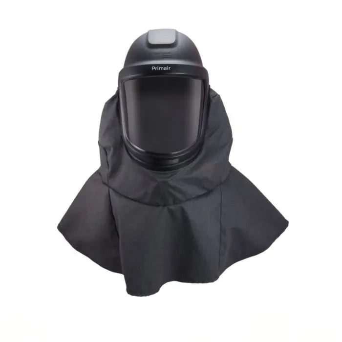 Honeywell North PA923 Hard Hat, Premium Shroud, PA032 Breathing Tube, Black, One Size, 1 Each