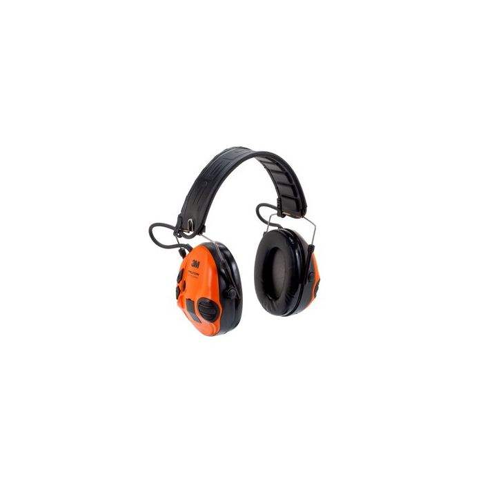 3M Peltor Tactical Sport Electronic Communications Headset - Orange & Black Shells
