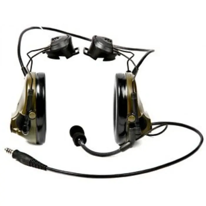 Peltor ComTac III ARC Headset, Single Comm, Accessory Rail Connector - OLIVE DRAB GREEN