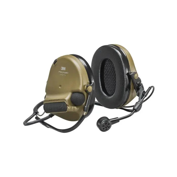 3M Peltor MT20H682BB-09 CY ComTac V Hearing Defender Headset, Neckband, Coyote Brown, 1 Each