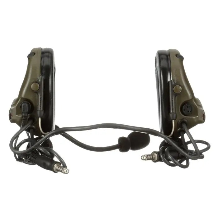 3M Peltor MT20H682BB-19 GN ComTac V Headset, Neckband, Dual Lead, Green, 1 Each