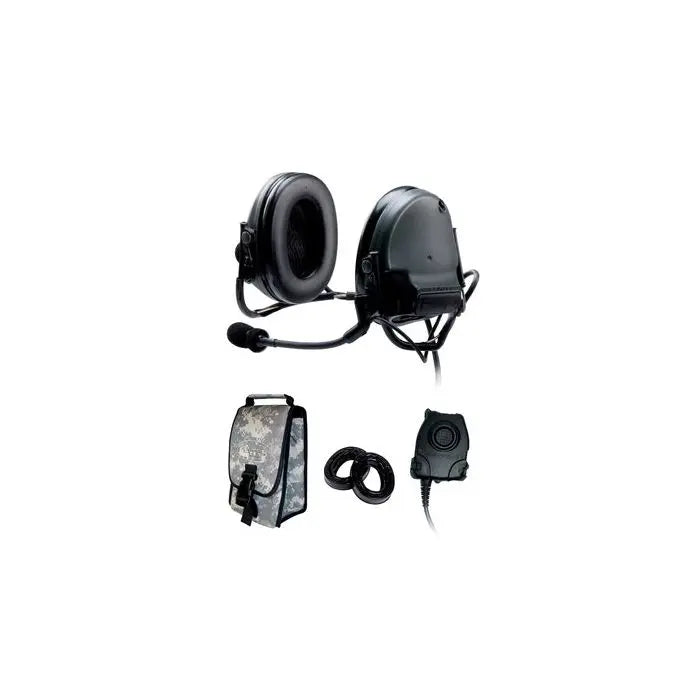 Peltor ComTac III ARC Headset Kit, Dual COMM, Neck Band - FOLIAGE GREEN