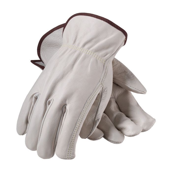 PIP® 68-101 Superior Grade Top Grain Cowhide Leather Drivers Glove - Straight Thumb 10/DZ