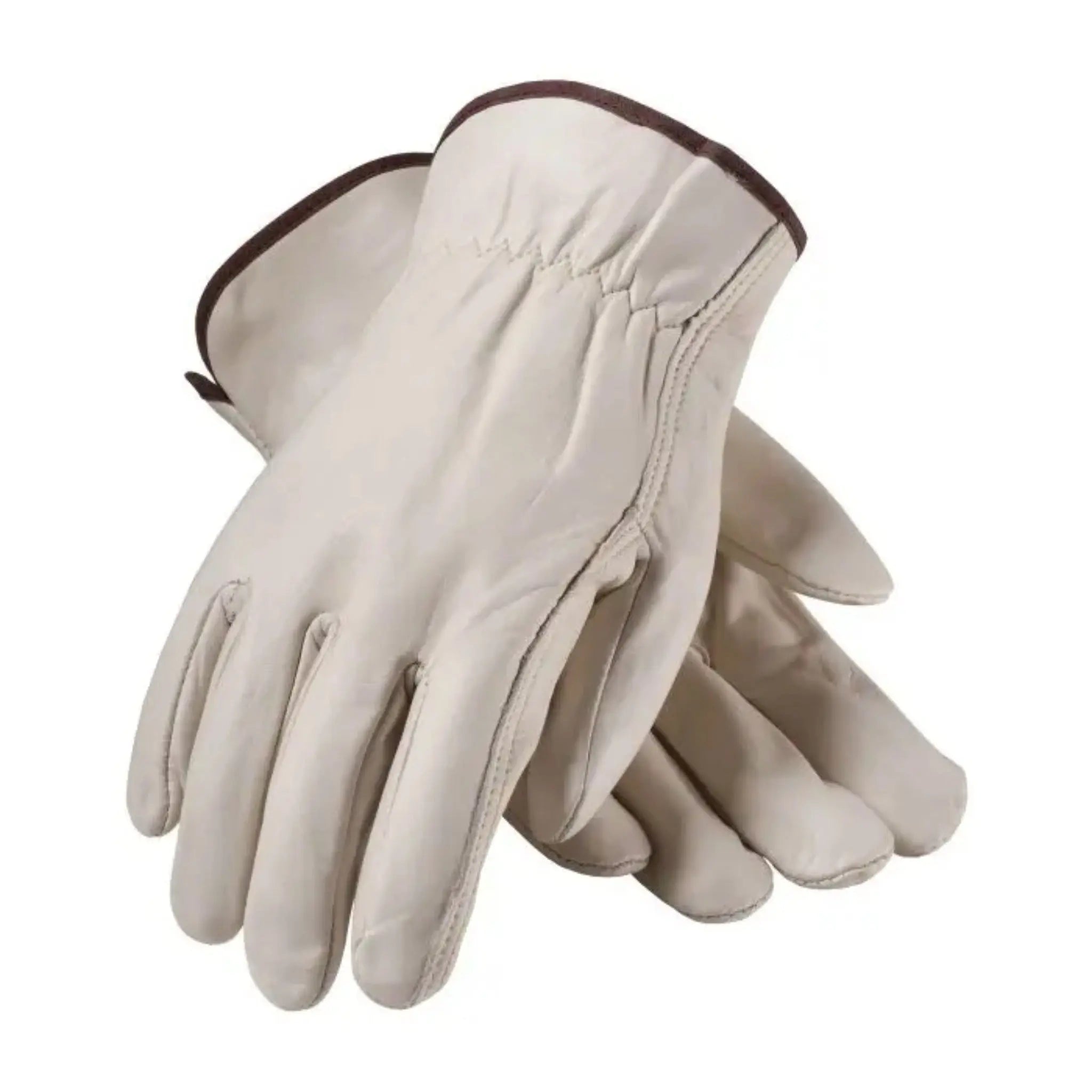 PIP 68-118 Premium Grade Leather Driver's Glove - Straight Thumb_Flat