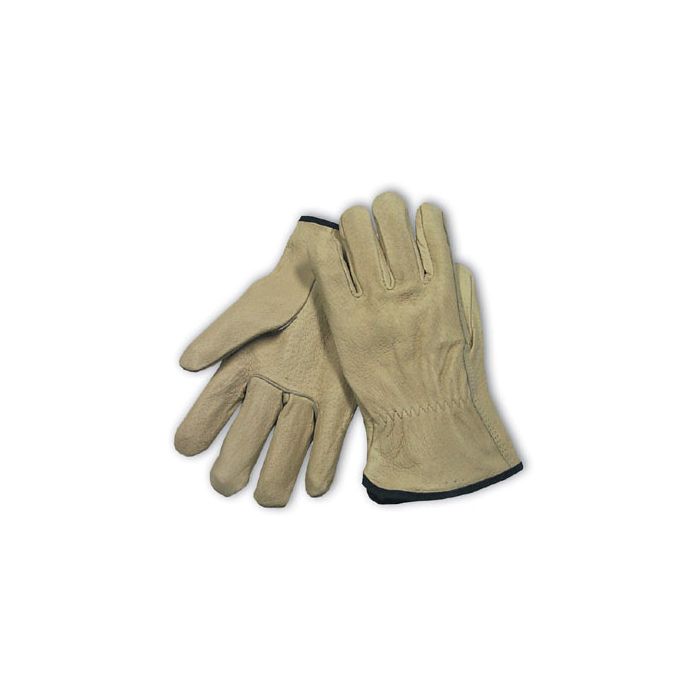 PIP 70-318 Premium Grade Top Grain Leather Driver's Glove - Straight Thumb 6/Dozen