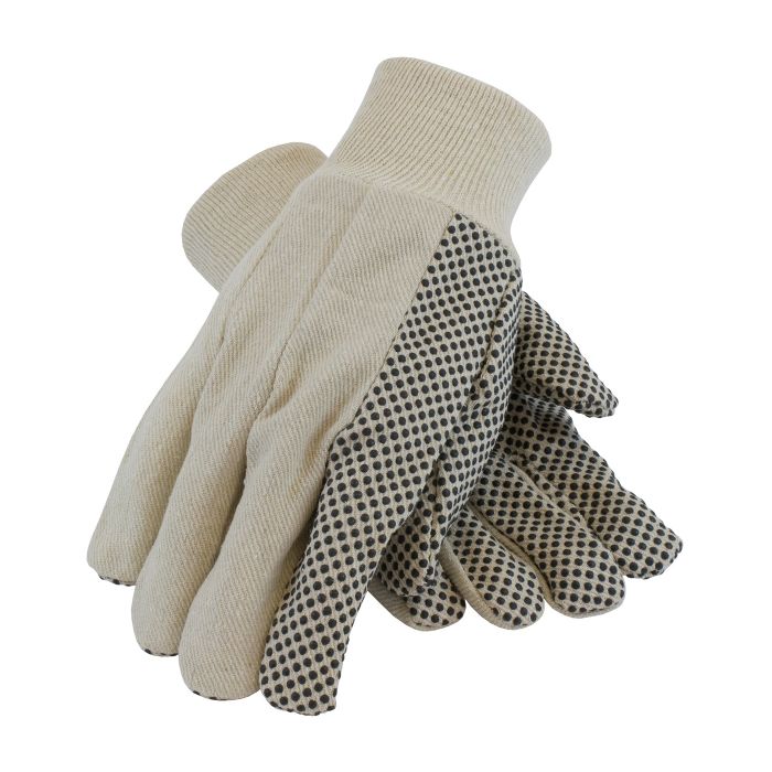 PIP Economy Grade PVC Dot Grip Glove - Knitwrist - Men's