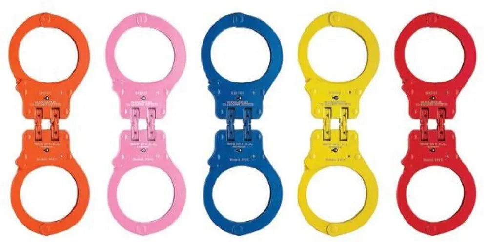 Peerless 850C Hinge Style Handcuff, Standard Size, 1 Each