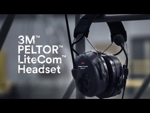 VIDEO - 3M PELTOR LiteCom Hearing Protection