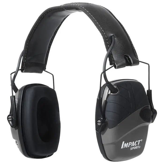 Honeywell Howard Leight R-02524 Impact Sport Electronic Shooting Earmuff, Black, One Size, Box of 2