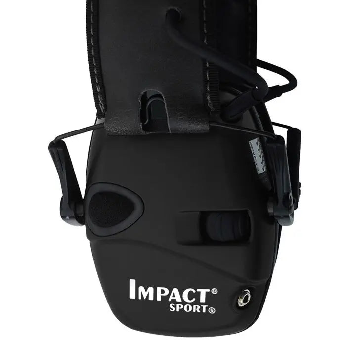 Honeywell Howard Leight R-02524 Impact Sport Electronic Shooting Earmuff, Black, One Size, Box of 2