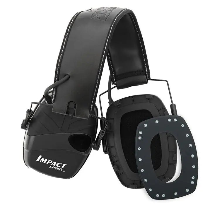 Honeywell Howard Leight R-02524 Impact Sport Electronic Shooting Earmuff, Black, One Size, Box of 2