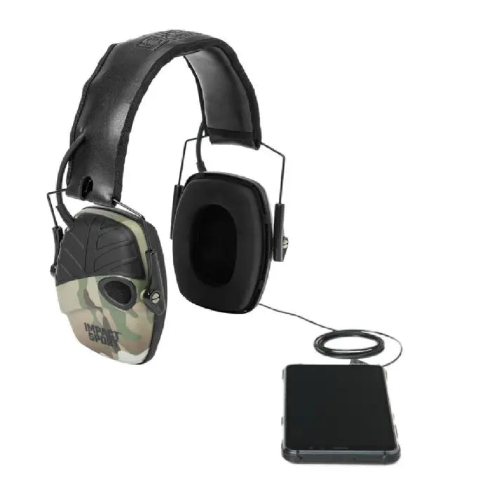 Honeywell Howard Leight R-02526SIOC Impact Sport Electronic Shooting Earmuff, MultiCam, One Size, 1 Each