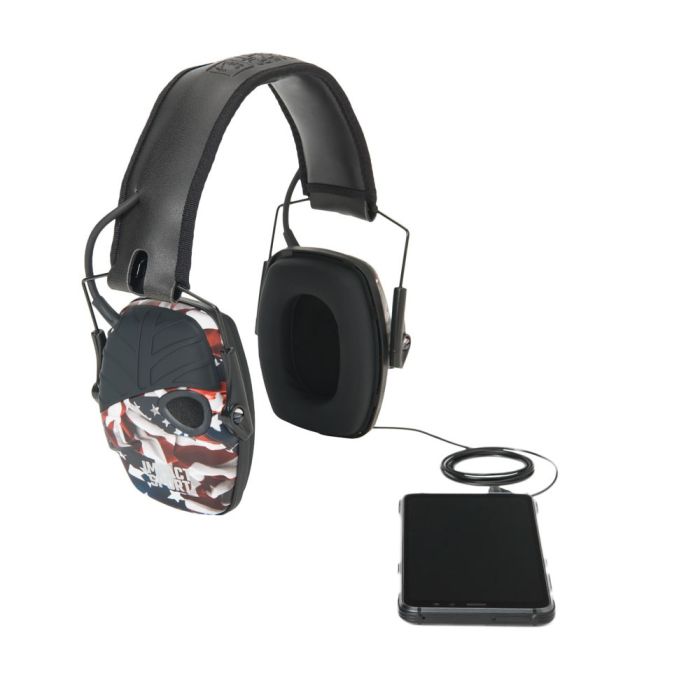 Honeywell Howard Leight R-02530SIOC Impact Sport Electronic Shooting Earmuff, One Nation, One Size, 1 Each