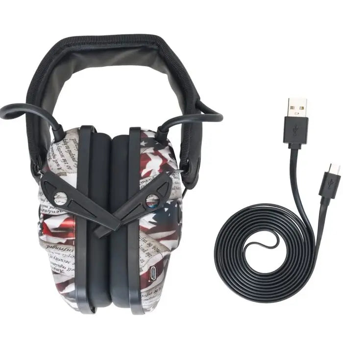 Honeywell Howard Leight R-02546 Impact Sport Electronic Shooting Earmuff with Bluetooth, 2nd Amendment, Small, Box of 2