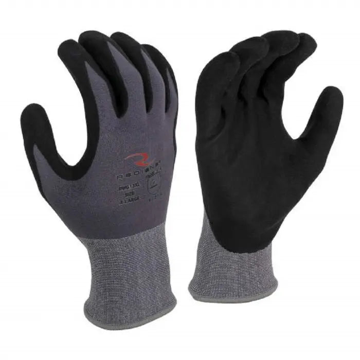 Radians ® 15 Gauge Foam Dipped Nitrile Palm Gloves - Gear & Safety Products