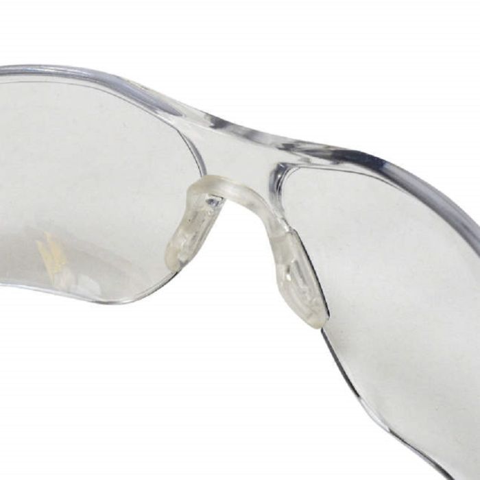 Radians TEC1-10 Tecona Safety Eyewear, Clear Frame, Clear Lens, One Size, Box of 12
