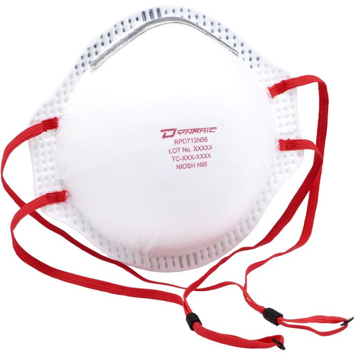 PIP Dynamic 270-RPD713N95 Deluxe N95 Disposable Respirator, White, One Size, Box of 20