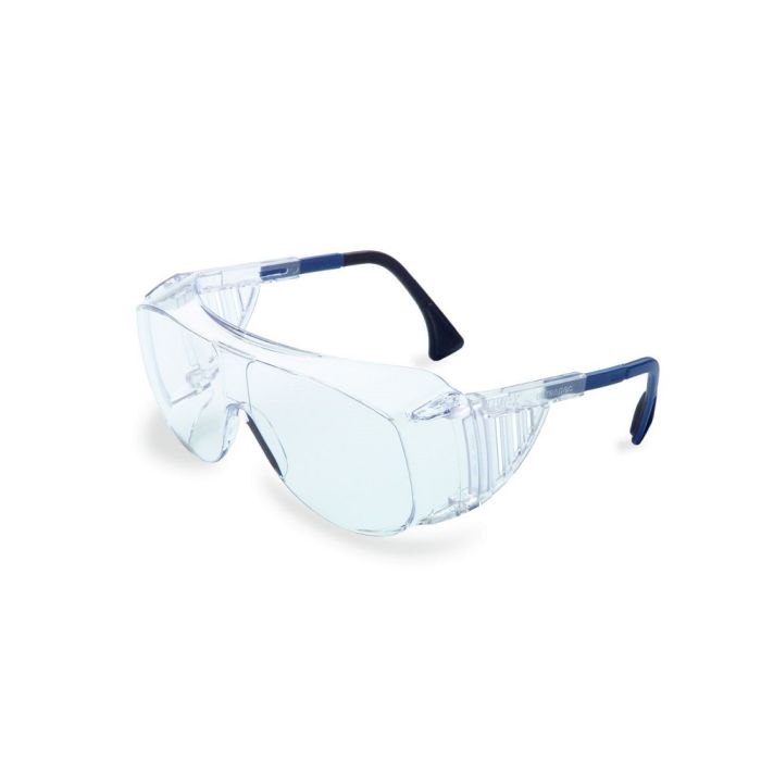Honeywell Uvex S0112C Ultra-spec 2001 Clear Safety Glasses With Clear Anti-Fog Lens, One Size, Box of 10