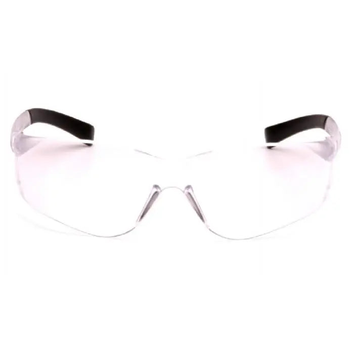 Pyramex Mini Ztek S2510SN Safety Glasses, Clear Lens and Temples, One Size, Box of 12