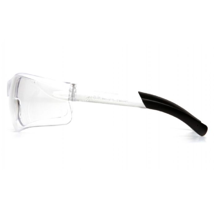 Pyramex Mini Ztek S2510SN Safety Glasses, Clear Lens and Temples, One Size, Box of 12