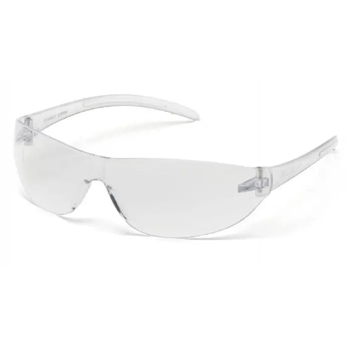 Pyramex Alair S3210S Safety Glasses, Clear Lens and Temples, One Size, Box of 12