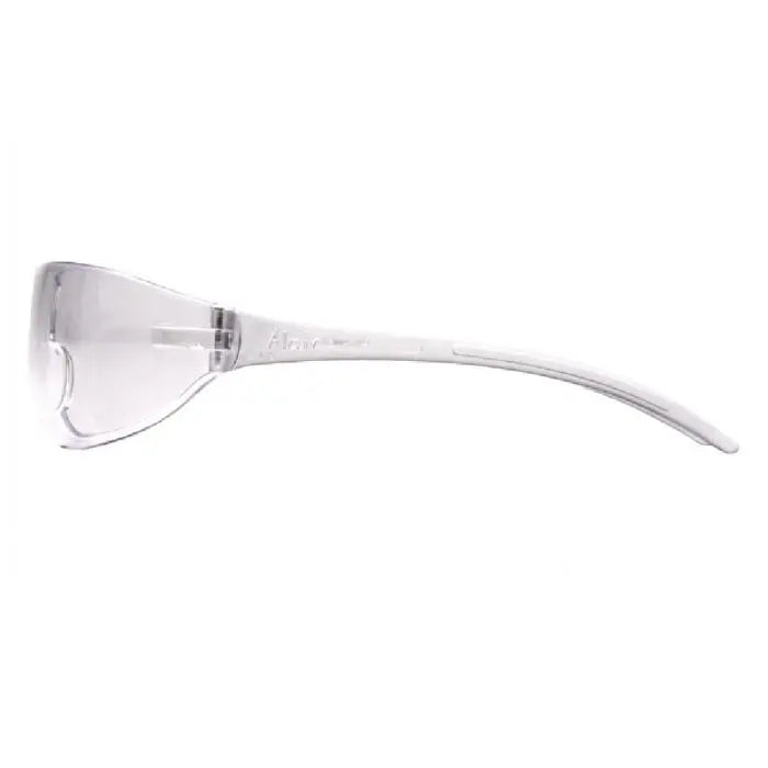 Pyramex Alair S3210S Safety Glasses, Clear Lens and Temples, One Size, Box of 12