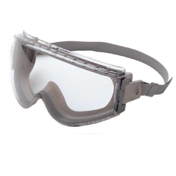 Honeywell Uvex S3960HS Stealth Safety Goggle with HydroShield, Gray Frame, Clear Scratch Resistant Lens, One Size, 1 Each