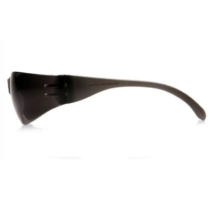 Pyramex Intruder S4120S Safety Glasses, Gray Lens, Gray Temples, One Size, Box of 12