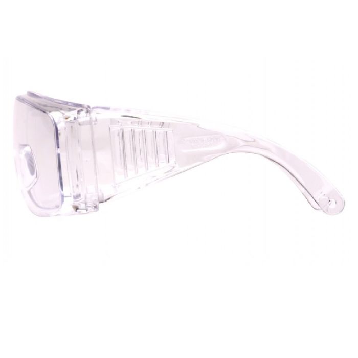 Pyramex Solo S510S Safety Goggles, Clear Lens and Frame, Universal, Box of 12