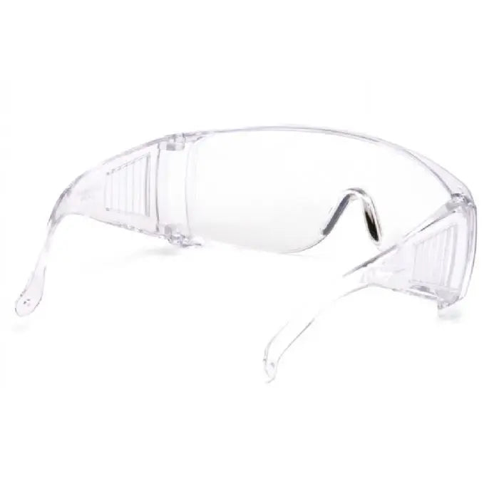 Pyramex Solo S510S Safety Goggles, Clear Lens and Frame, Universal, Box of 12