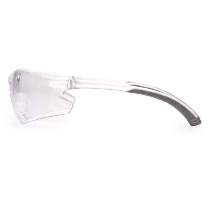 Pyramex ITEK S5810S Safety Glasses, Clear Lens and Temples, One Size, Box of 12