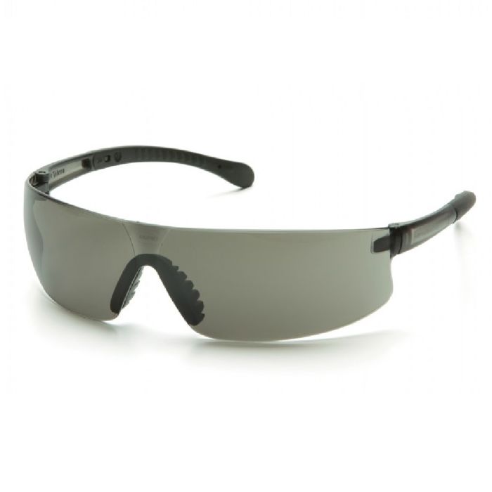 Pyramex Provoq S7220ST Safety Glasses, Gray Lens, Gray Temples, One Size, Box of 12