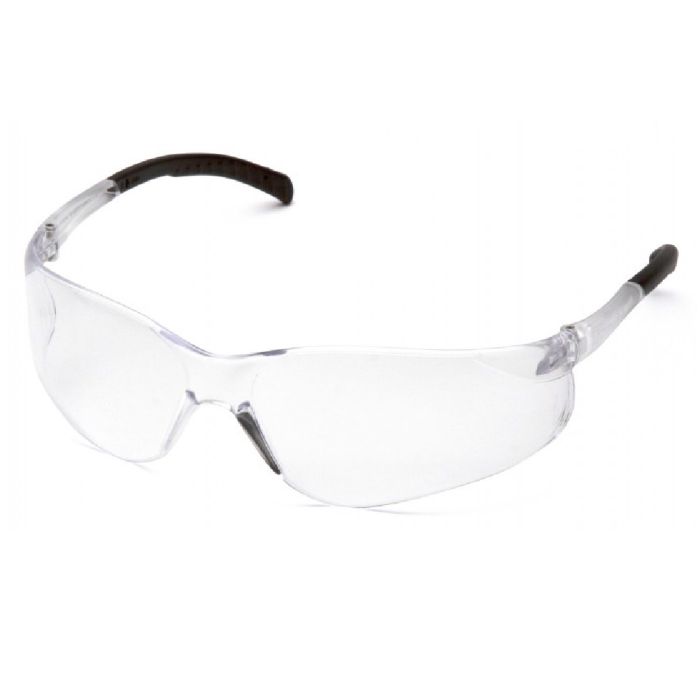 Pyramex Atoka S9110S Safety Glasses, Clear Lens and Temples, One Size, Box of 12
