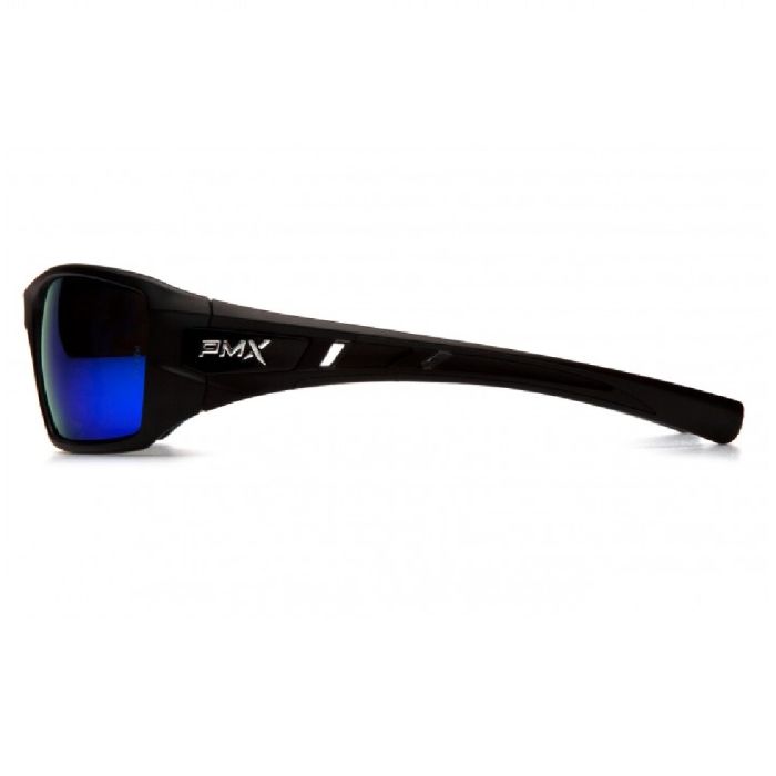Pyramex Velar SB10465D Safety Glasses, Ice Blue Mirror Lens, Black Frame, One Size, Box of 12