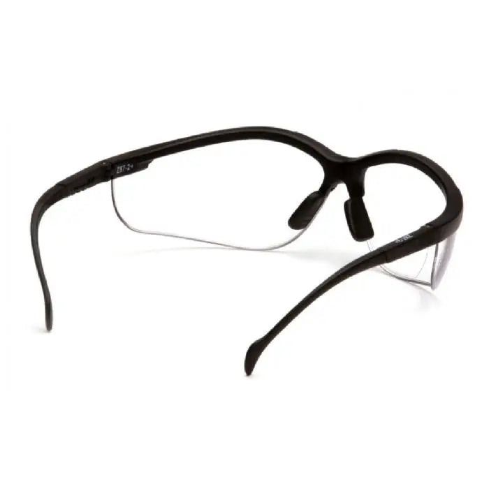 Pyramex Venture II SB1810R15 Readers, Black Frame, Clear + 1.5 Lens, One Size, Box of 6