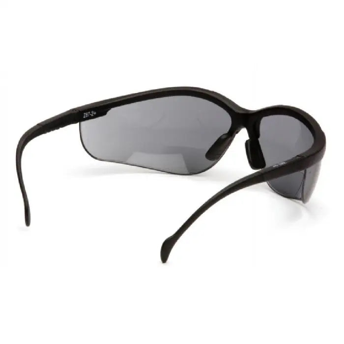 Pyramex Venture II SB1820R15 Readers, Black Frame, Gray + 1.5 Lens, One Size, Box of 6