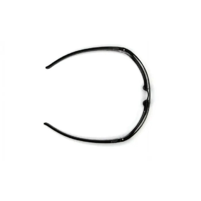 Pyramex Goliath SB5680D Safety Glasses, Indoor Outdoor Mirror Lens, Black Frame, One Size, Box of 12