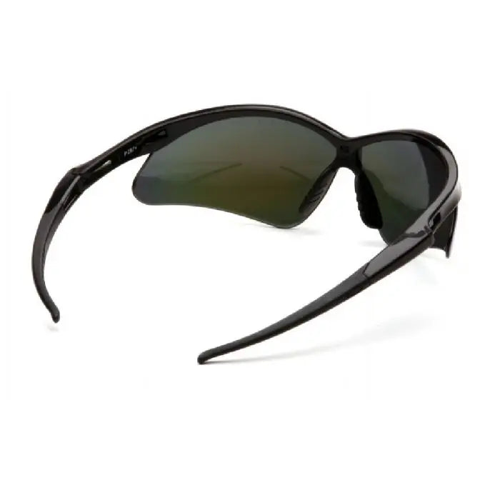 Pyramex PMXTREME SB6345SP Safety Glasses, Ice Orange Mirror Lens, Black Frame and Cord, One Size, Box of 12