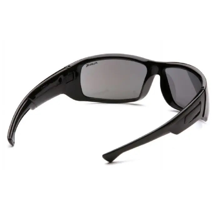 Pyramex Furix SB8575DT Safety Glasses, Blue Mirror Anti Fog Lens, Black Frame, One Size, Box of 12