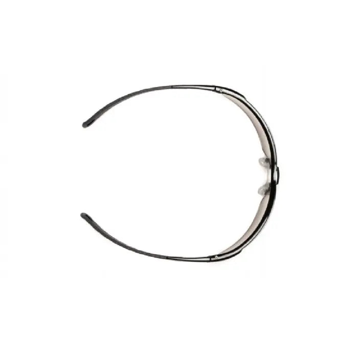 Pyramex Ever-Lite SB8610DTM Safety Glasses, Clear H2Max Anti Fog Lens, Black Frame, One Size, Box of 12