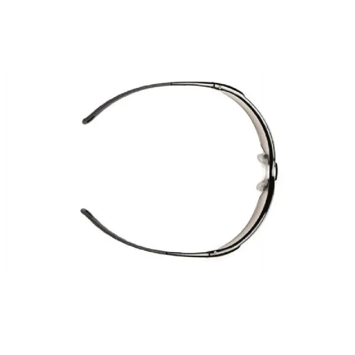 Pyramex Ever-Lite SB8665D Safety Glasses, Ice Blue Mirror Lens, Black Frame, One Size, Box of 12