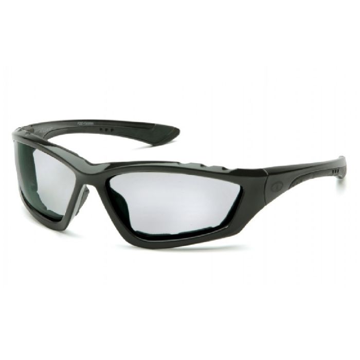 Pyramex Accurist SB8725DTP Safety Glasses, Light Gray Anti Fog Lens, Black Padded Frame, One Size, Box of 12