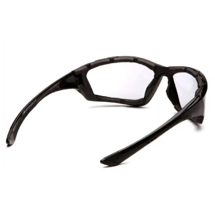 Pyramex Accurist SB8725DTP Safety Glasses, Light Gray Anti Fog Lens, Black Padded Frame, One Size, Box of 12