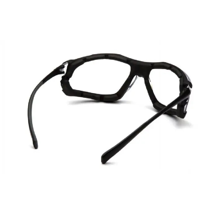Pyramex Proximity SB9310STM Safety Glasses, Clear H2Max Anti Fog Lens, Black Frame, One Size, Box of 12