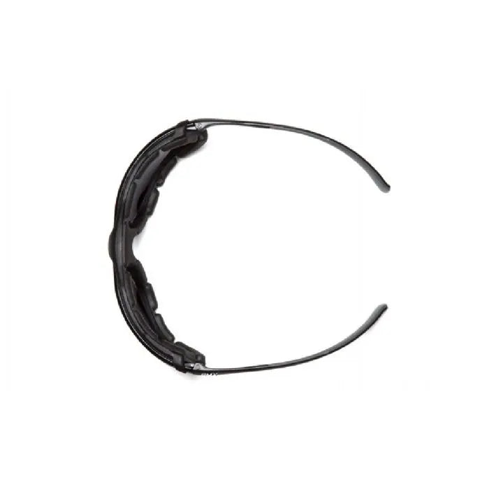 Pyramex Proximity SB9380ST Safety Glasses, Indoor Outdoor Mirror Anti Fog Lens, Black Frame, One Size, Box of 12