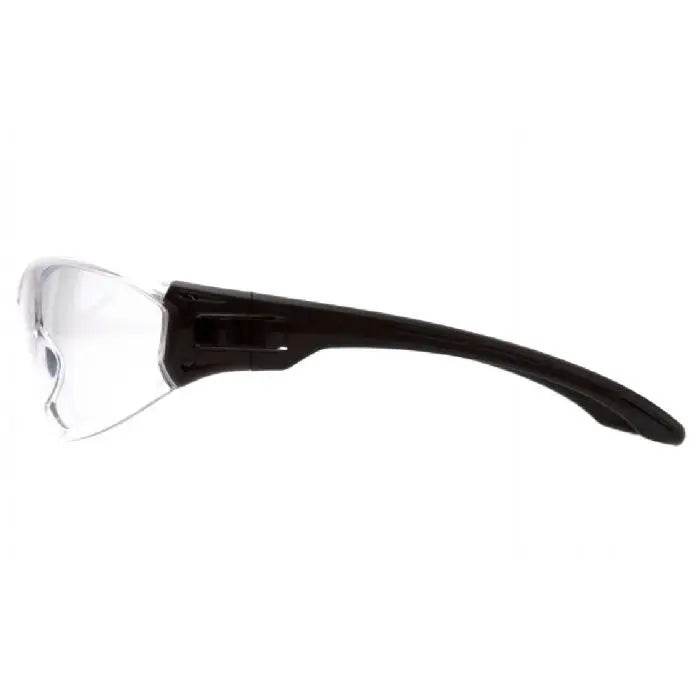 Pyramex Trulock SB9510ST Safety Glasses, Clear H2X Anti Fog Lens, Black Frame, One Size, Box of 12