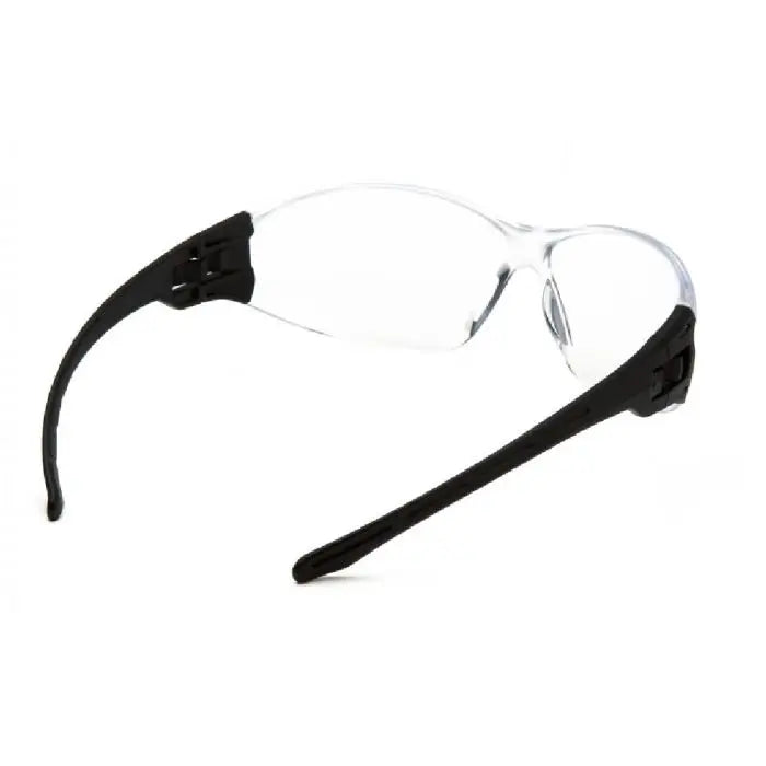 Pyramex Trulock SB9510ST Safety Glasses, Clear H2X Anti Fog Lens, Black Frame, One Size, Box of 12