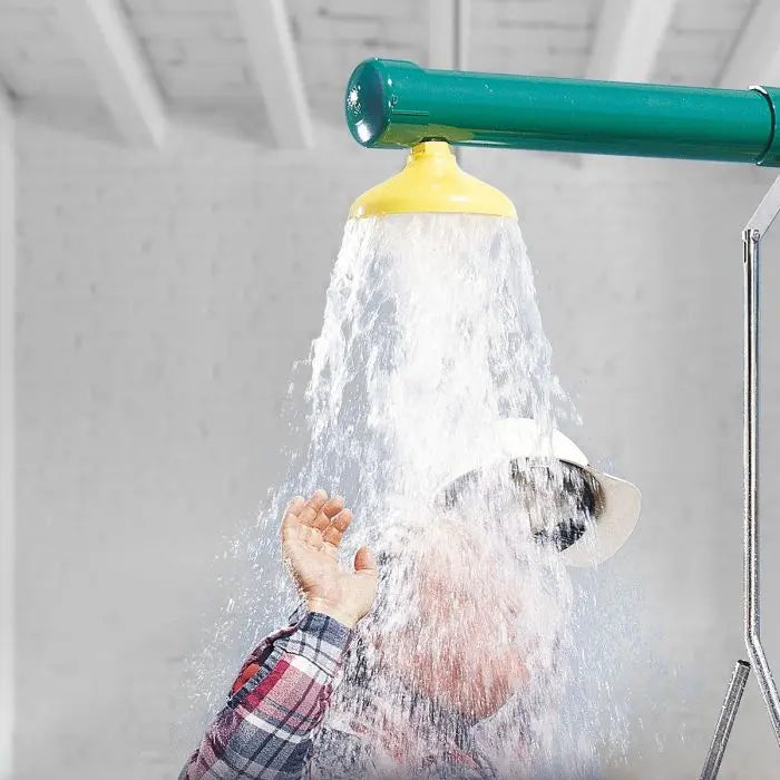 Speakman SE-7001 Heat Traced Combination Emergency Shower & Eye/face Wash with Top Supply