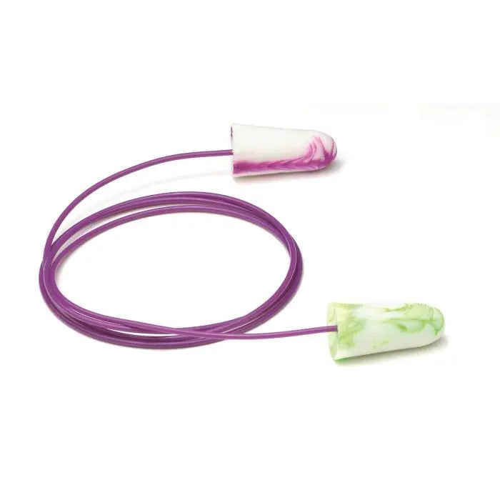 Moldex SparkPlugs Disposable Earplugs 6654 Corded NRR 33 (100 Pair/Box)